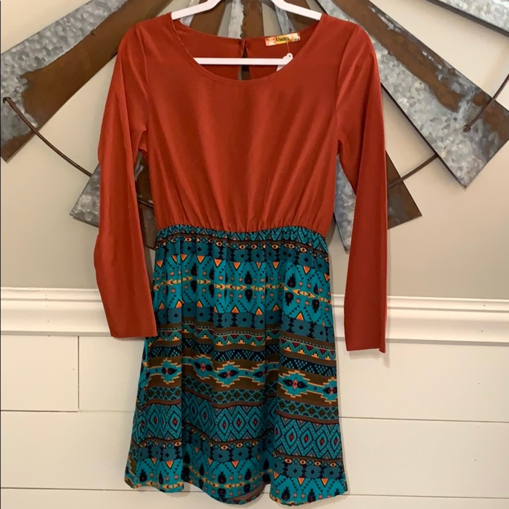 Aztec dress